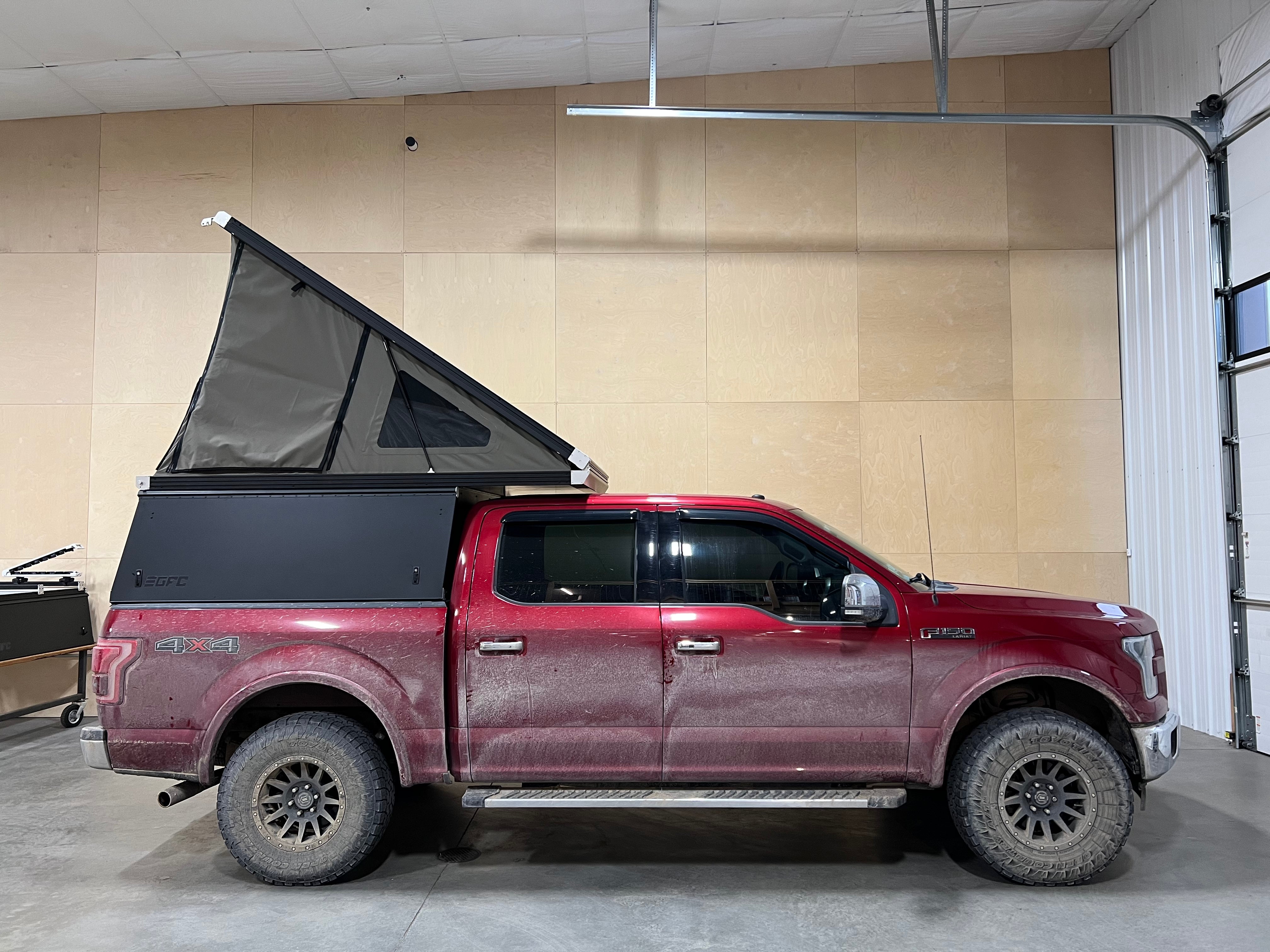 ALPS社　FORD PICKUP TRUCK WITH CAMPER TOP 2017 Ford F150 Camper - Build #4362 – GoFastCampers