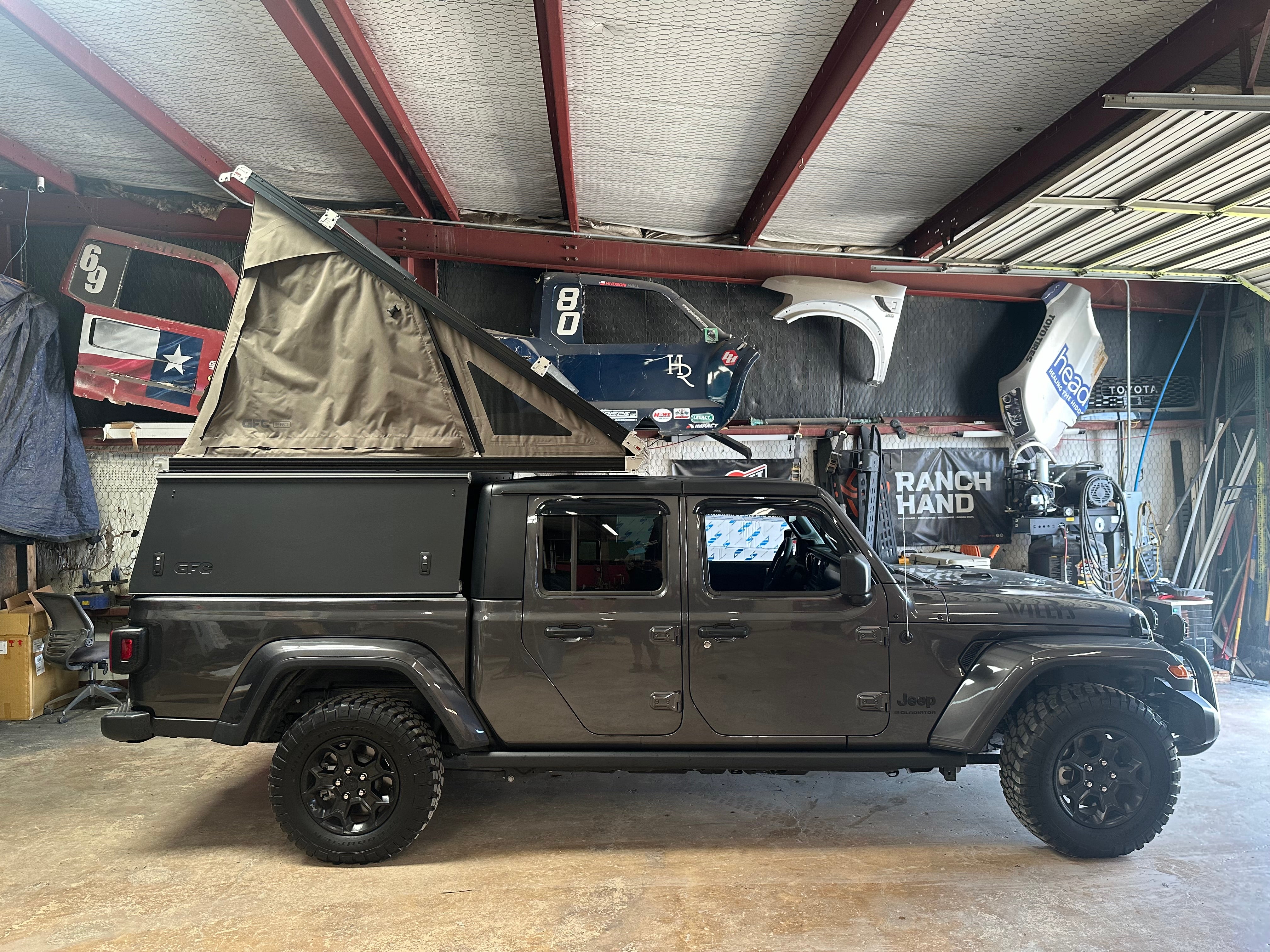 2023 Jeep Gladiator Camper - Build #6285 – GoFastCampers