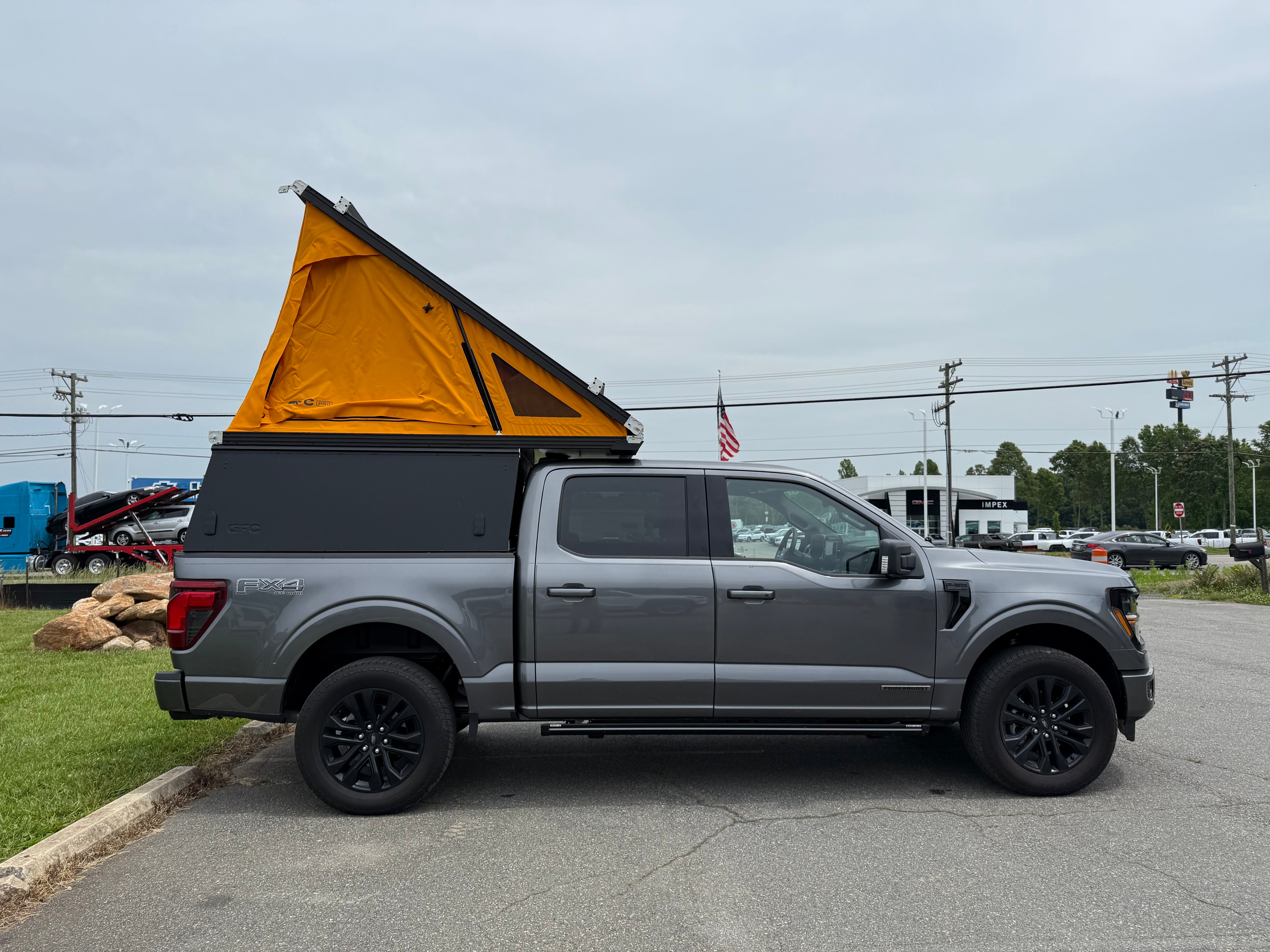 ALPS社　FORD PICKUP TRUCK WITH CAMPER TOP 2024 Ford F150 Camper - Build #7216 – GoFastCampers