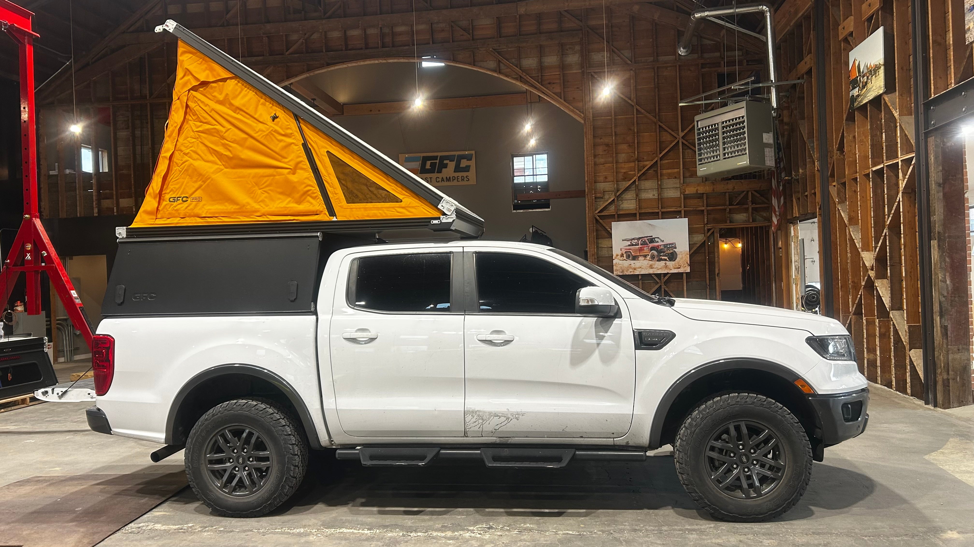 ALPS社　FORD PICKUP TRUCK WITH CAMPER TOP 2021 Ford Ranger Camper - Build #7463 – GoFastCampers
