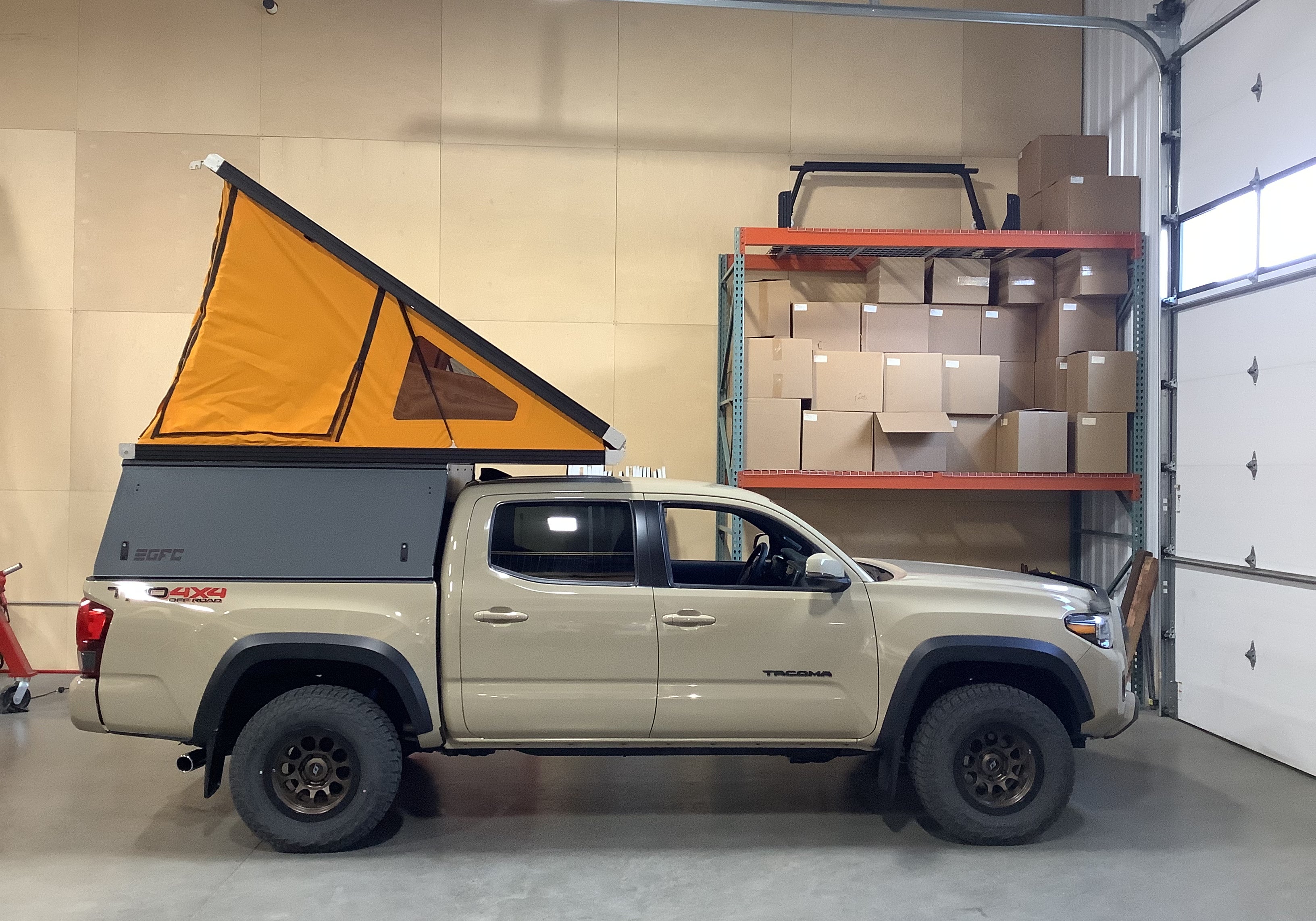 2018 Toyota Tacoma Camper - Build #3962