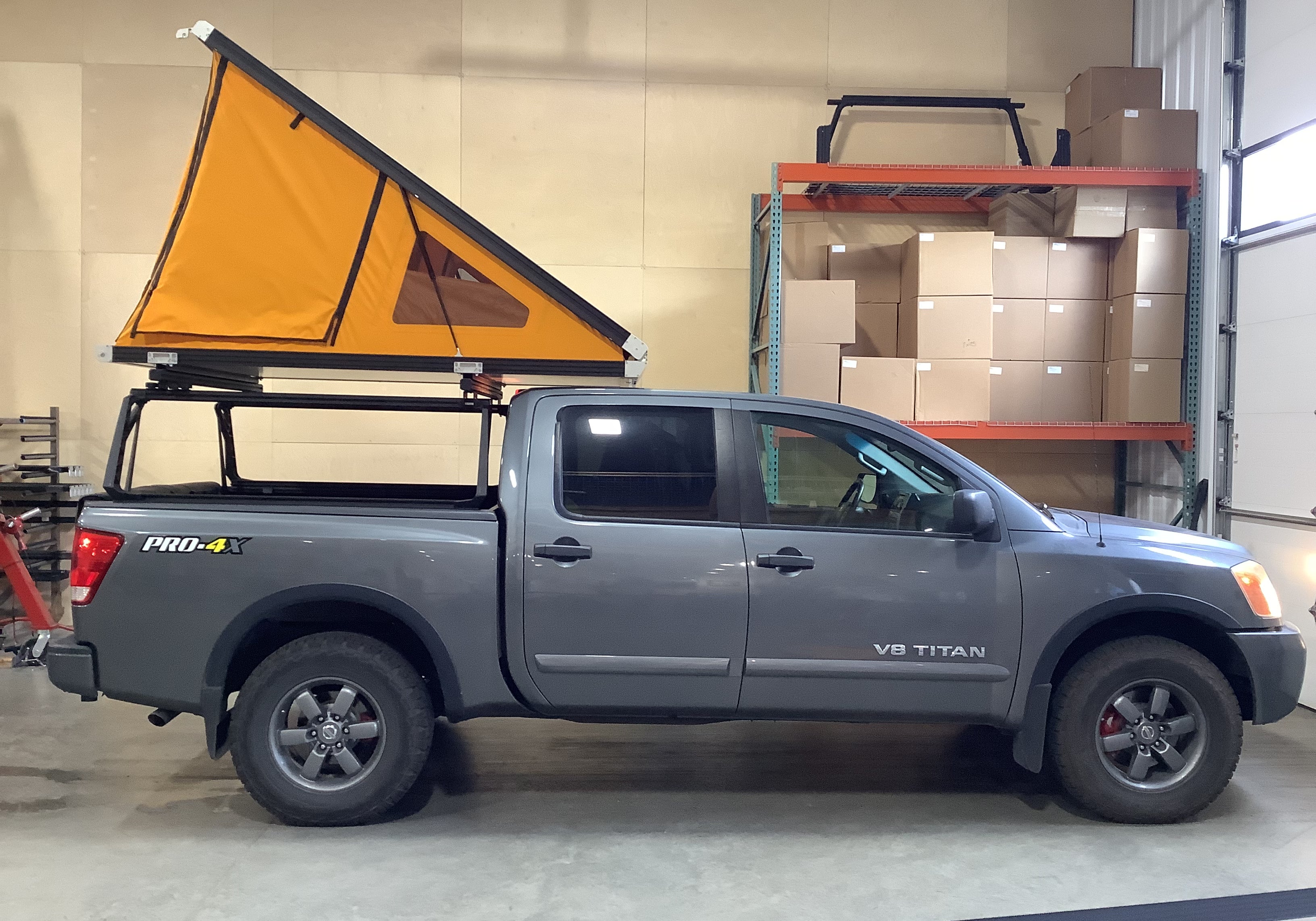 2014 Nissan Titan Rooftop Tent (RTT) - Build #632