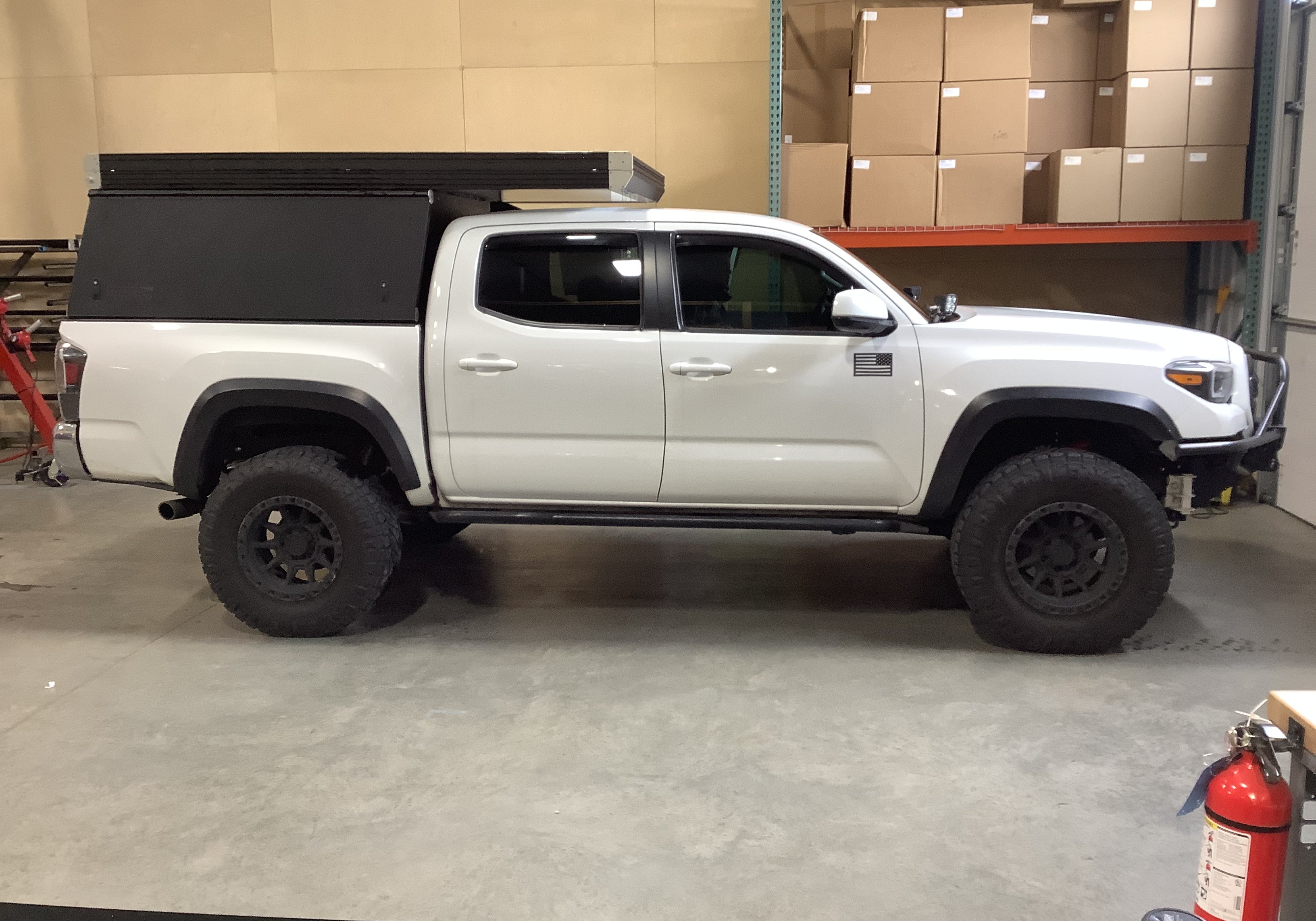 2017 Toyota Tacoma Camper - Build #2955