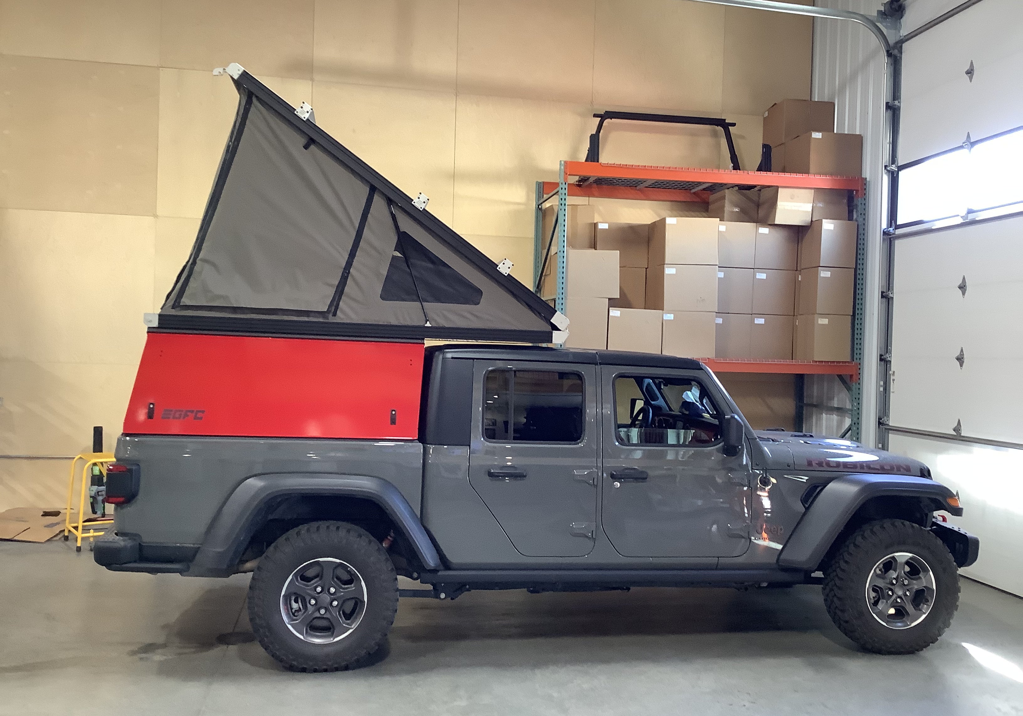 2022 Jeep Gladiator Camper - Build #3802