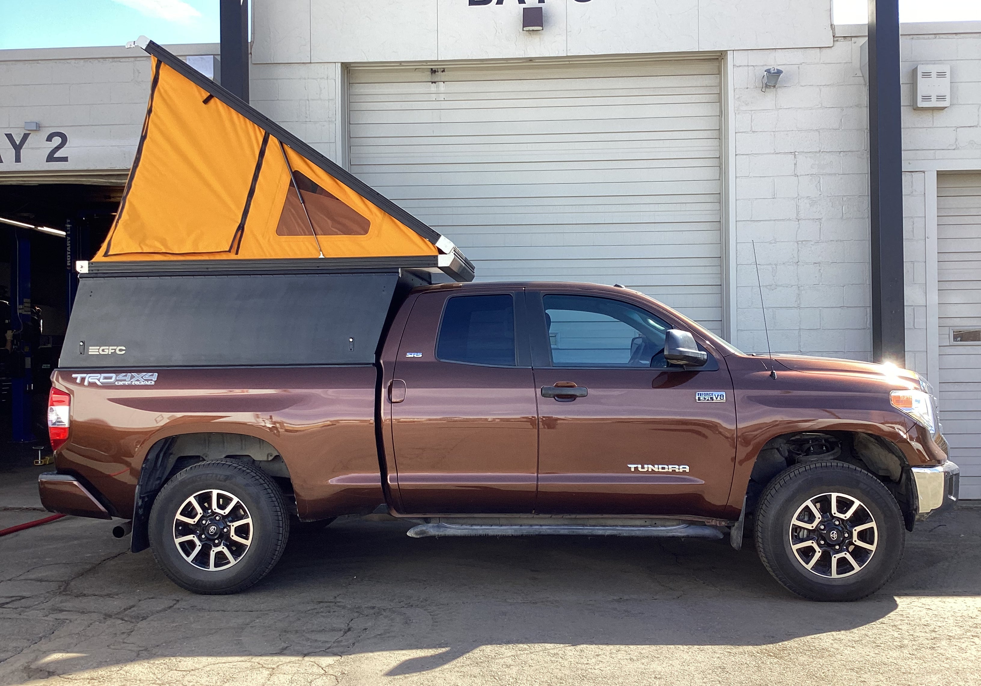 2016 Toyota Tundra Camper - Build #4872