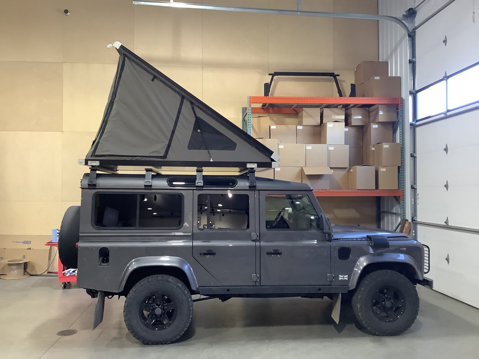 2005 Land Rover Defender Rooftop Tent (RTT) - Build #688 - GoFastCampers