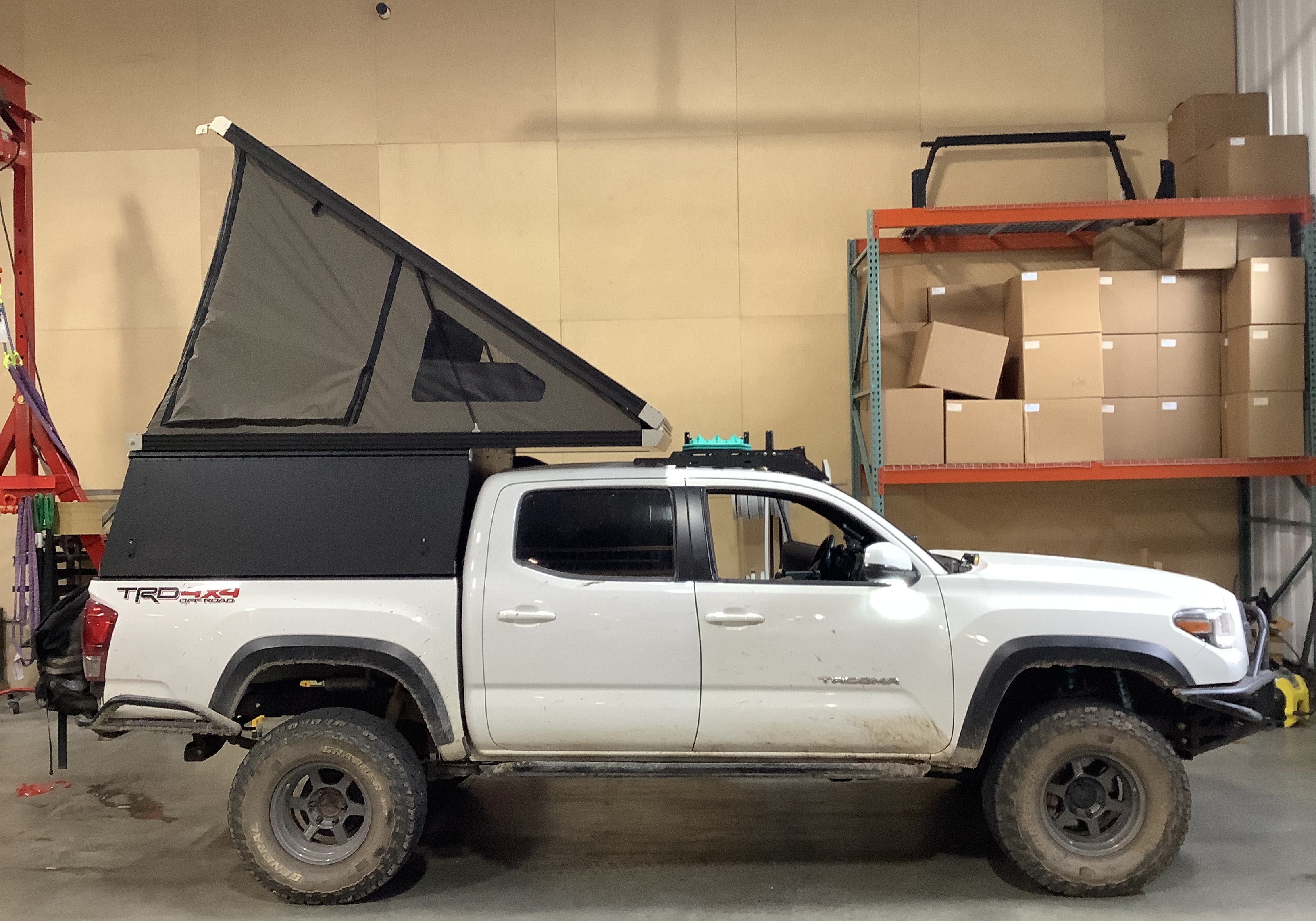 2017 Toyota Tacoma Camper - Build #3543