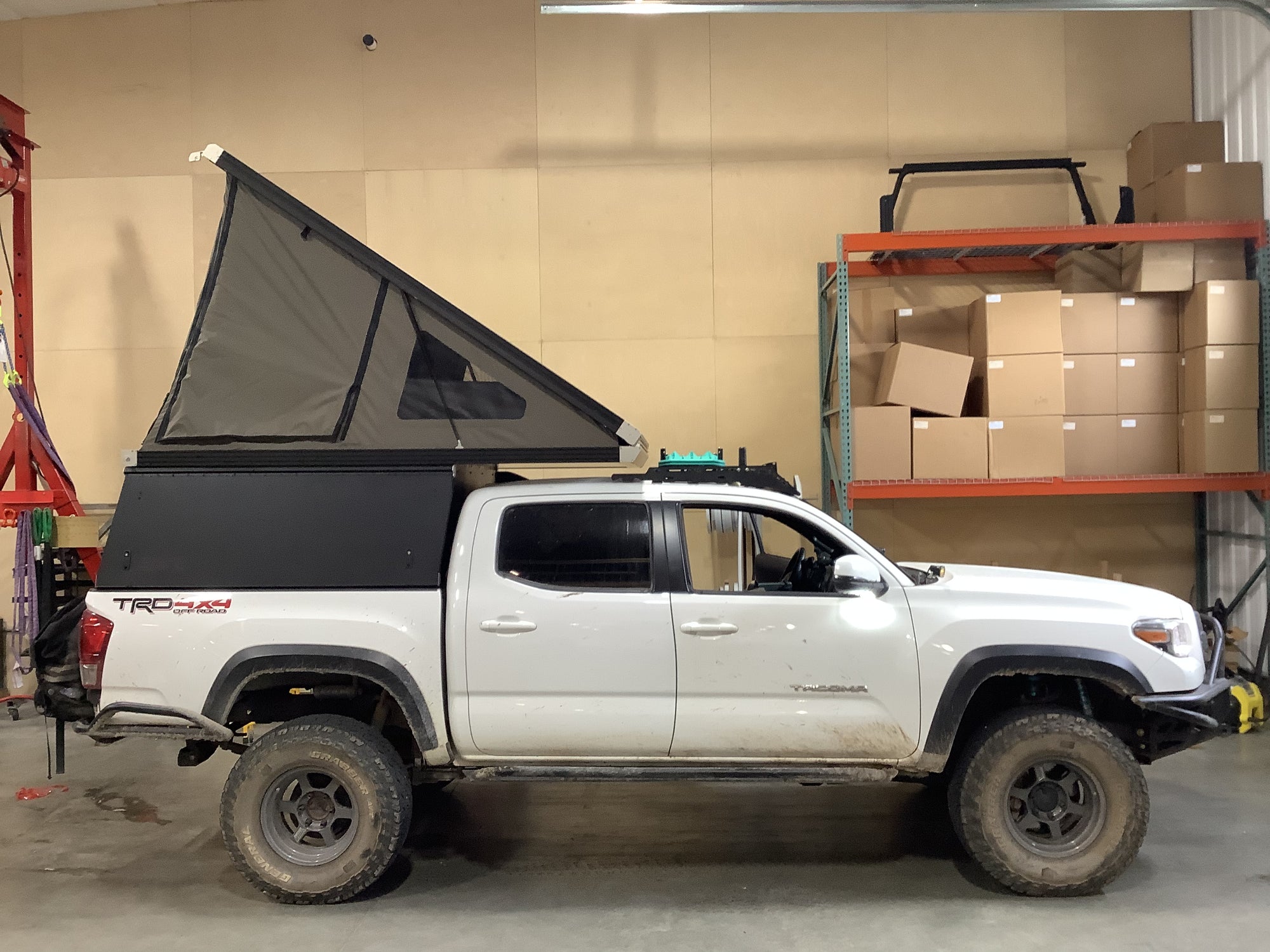 2017 Toyota Tacoma Camper - Build #3543