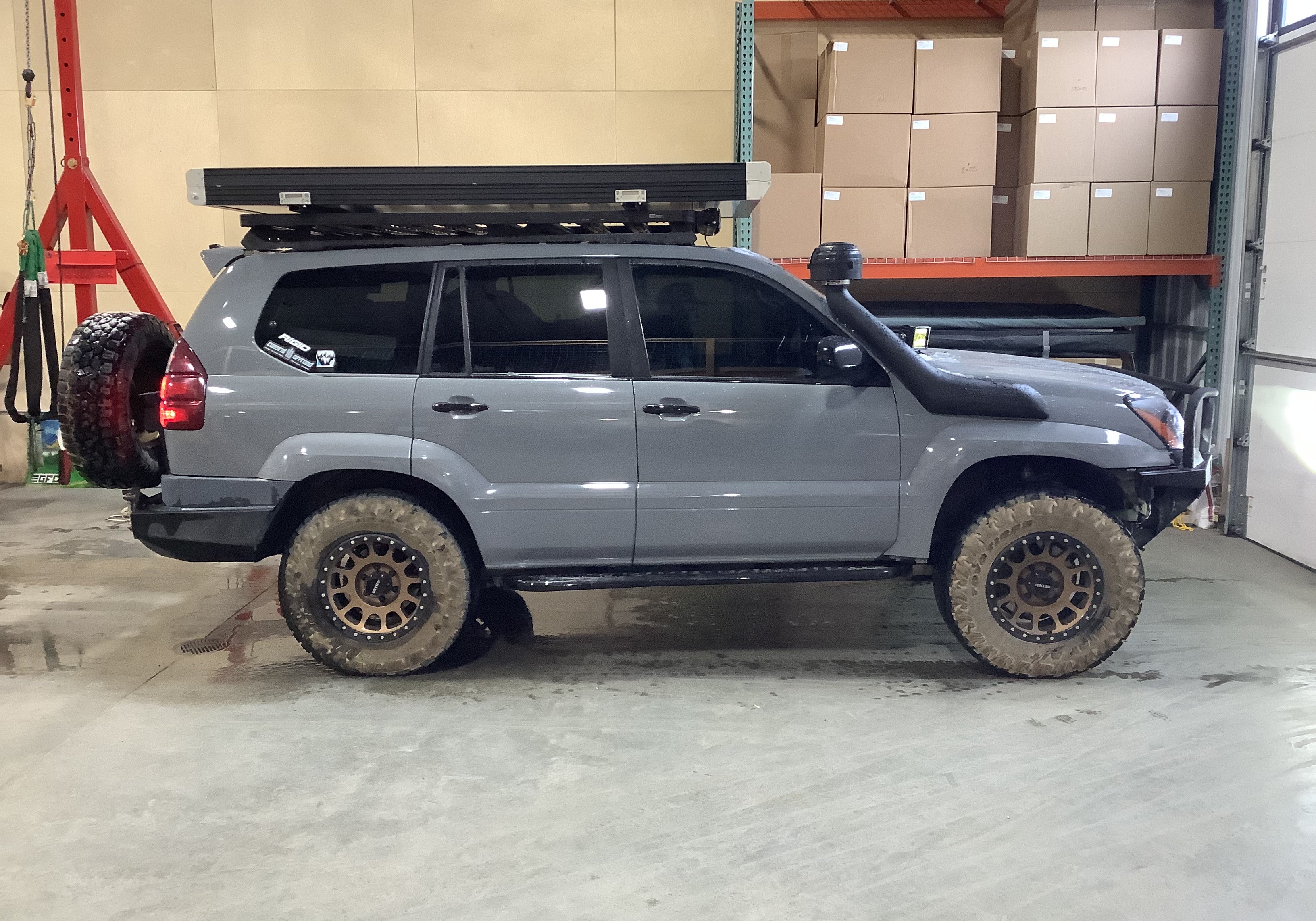 2008 Lexus  GX470 Rooftop Tent (RTT) - Build #503