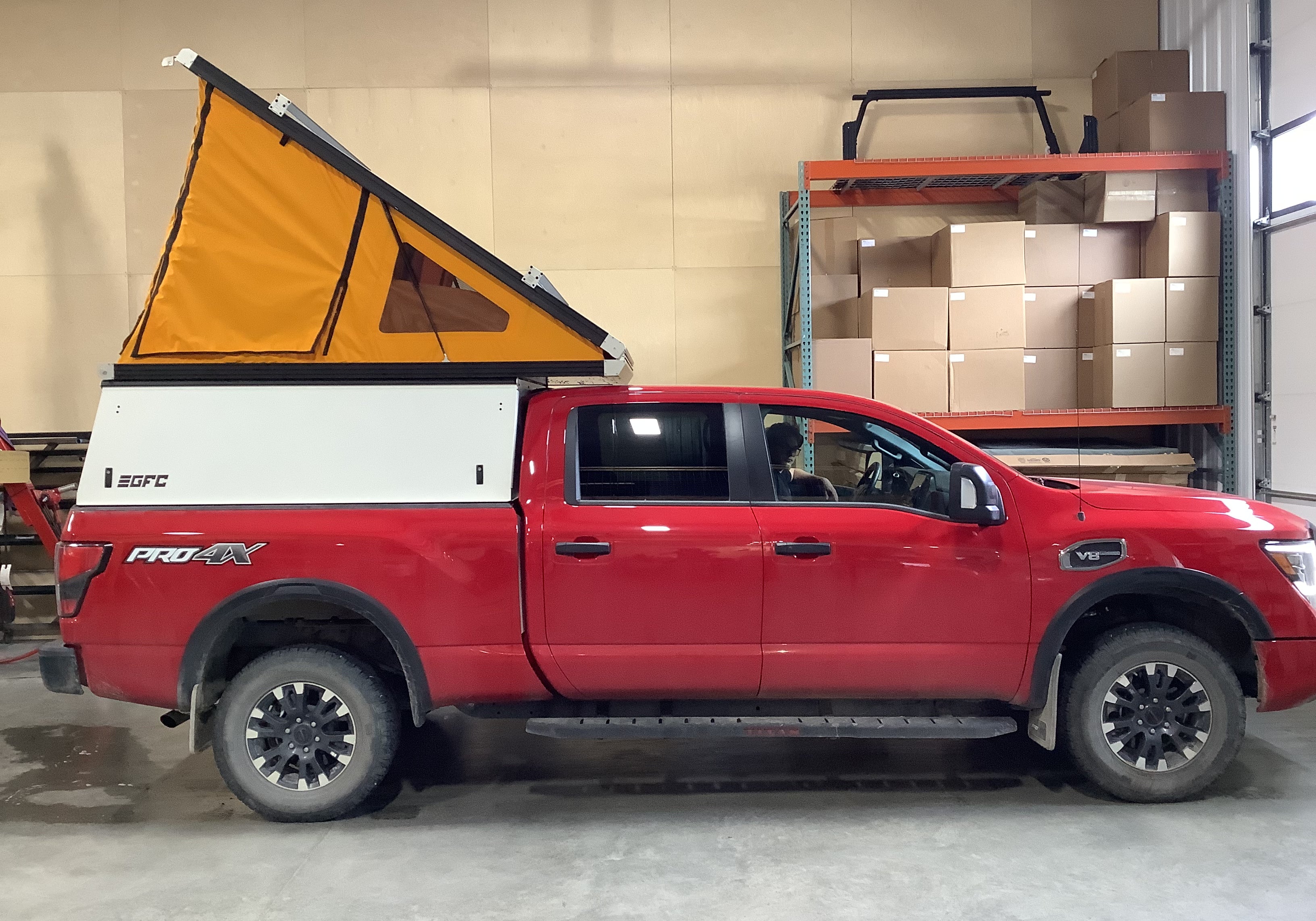 2021 Nissan Titan Camper - Build #1442