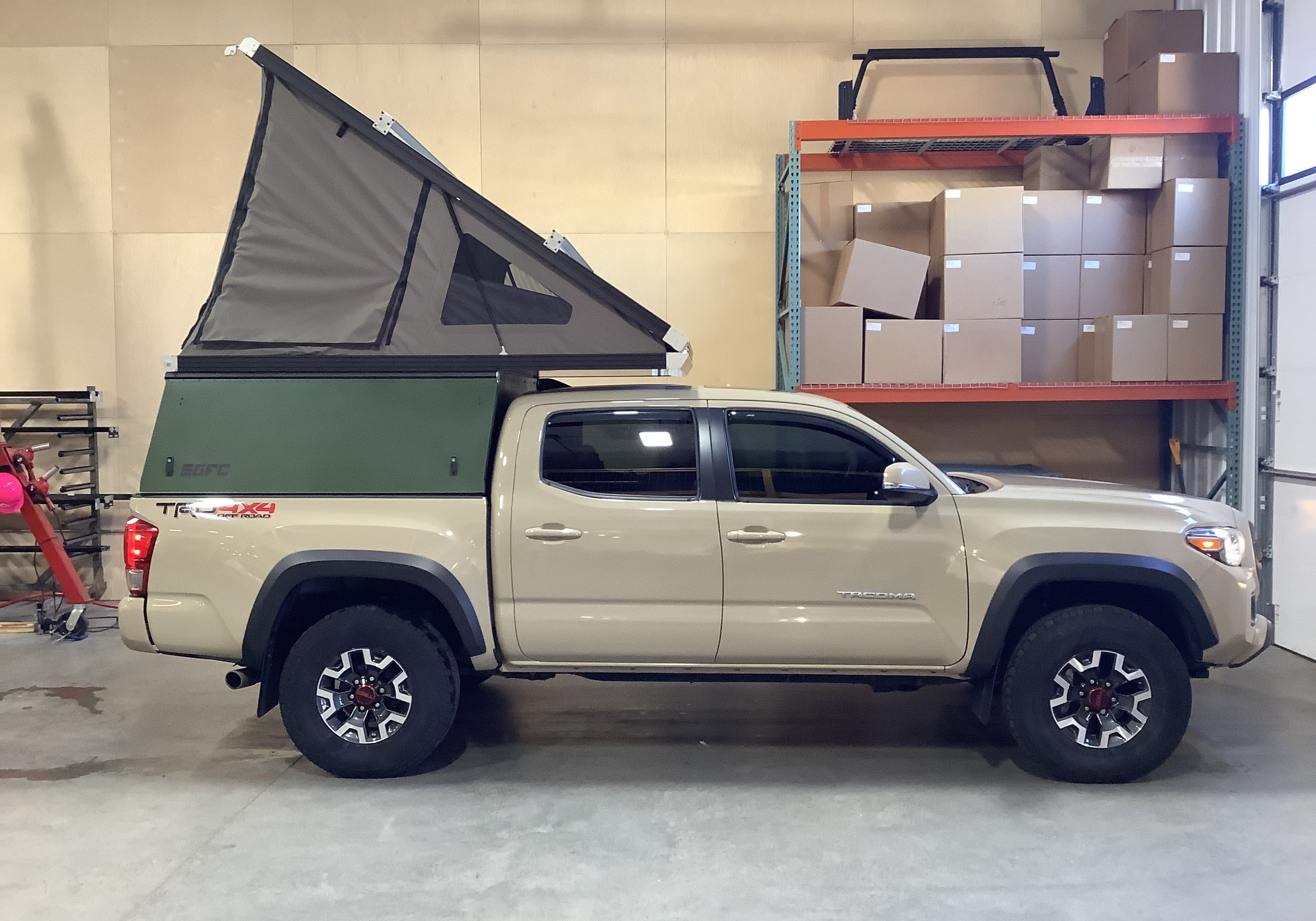 2017 Toyota Tacoma Camper - Build #3691