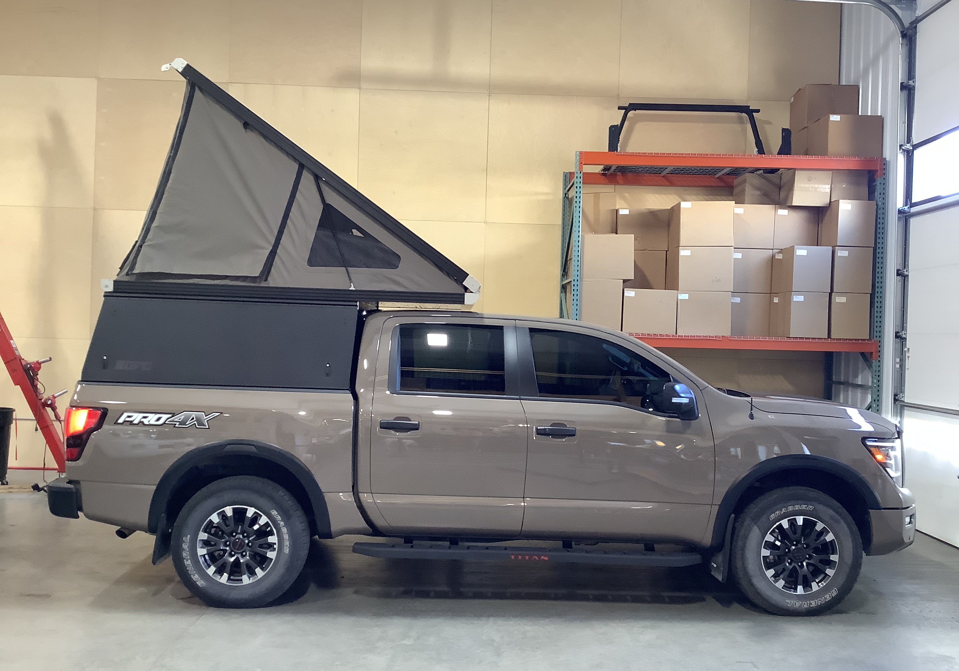2021 Nissan Titan Camper - Build #3889