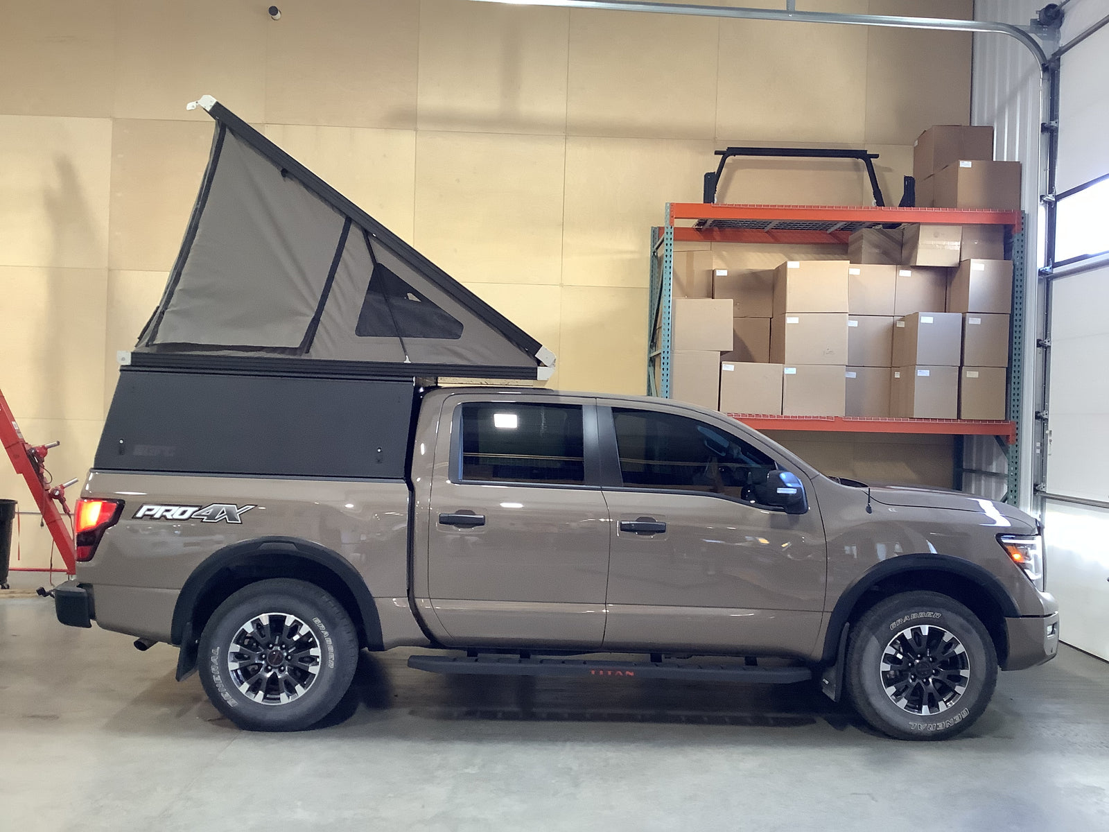 Nissan hotsell titan tent