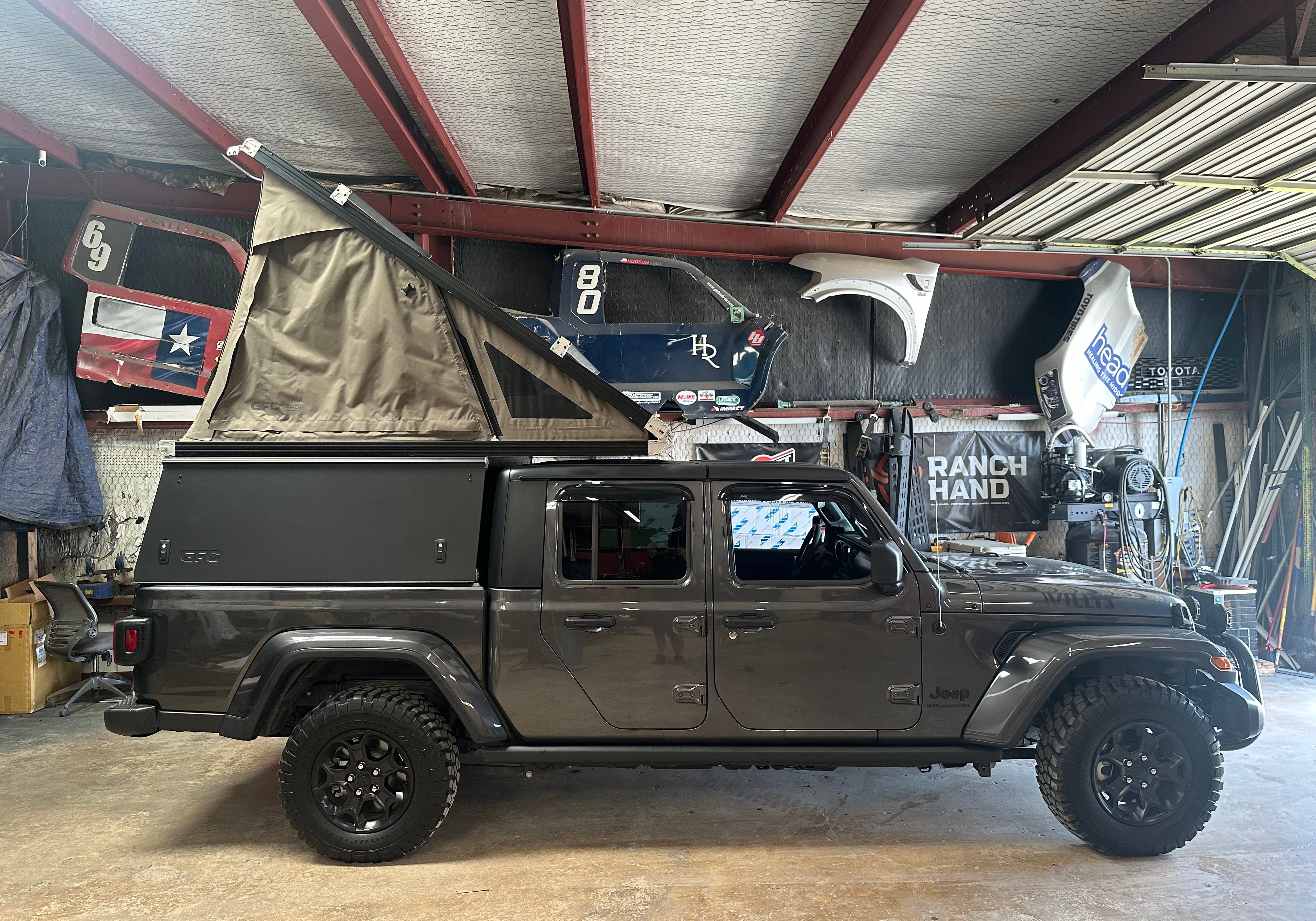 2023 Jeep Gladiator Camper - Build #6285