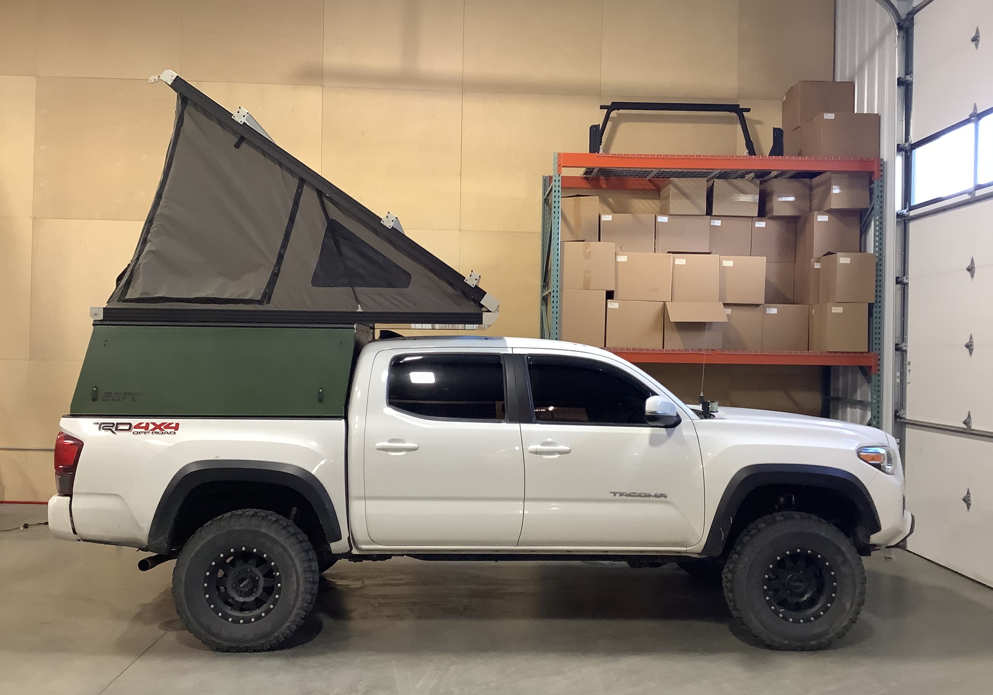 2018 Toyota Tacoma Camper - Build #4173