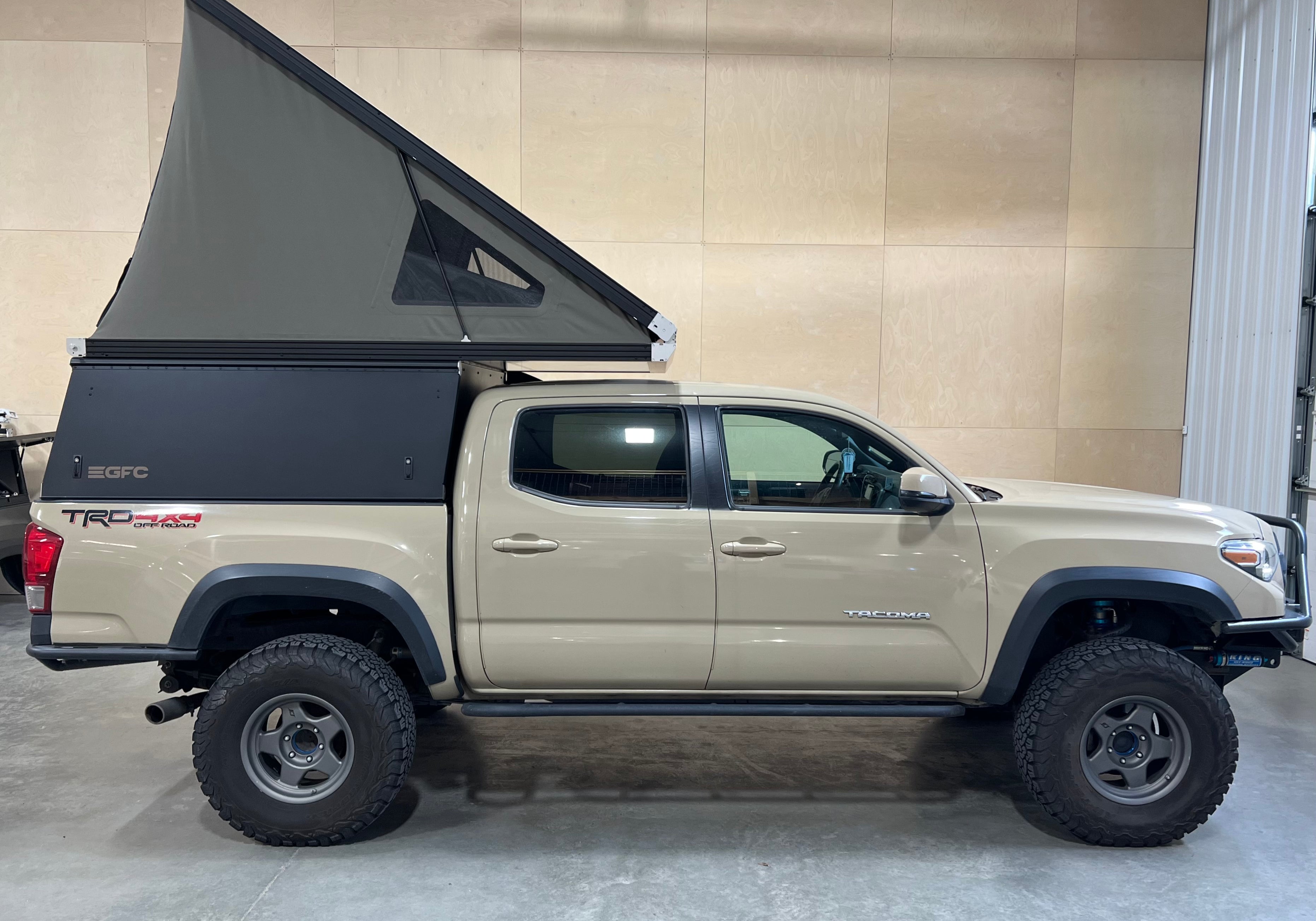 2017 Toyota Tacoma Camper - Build #4983