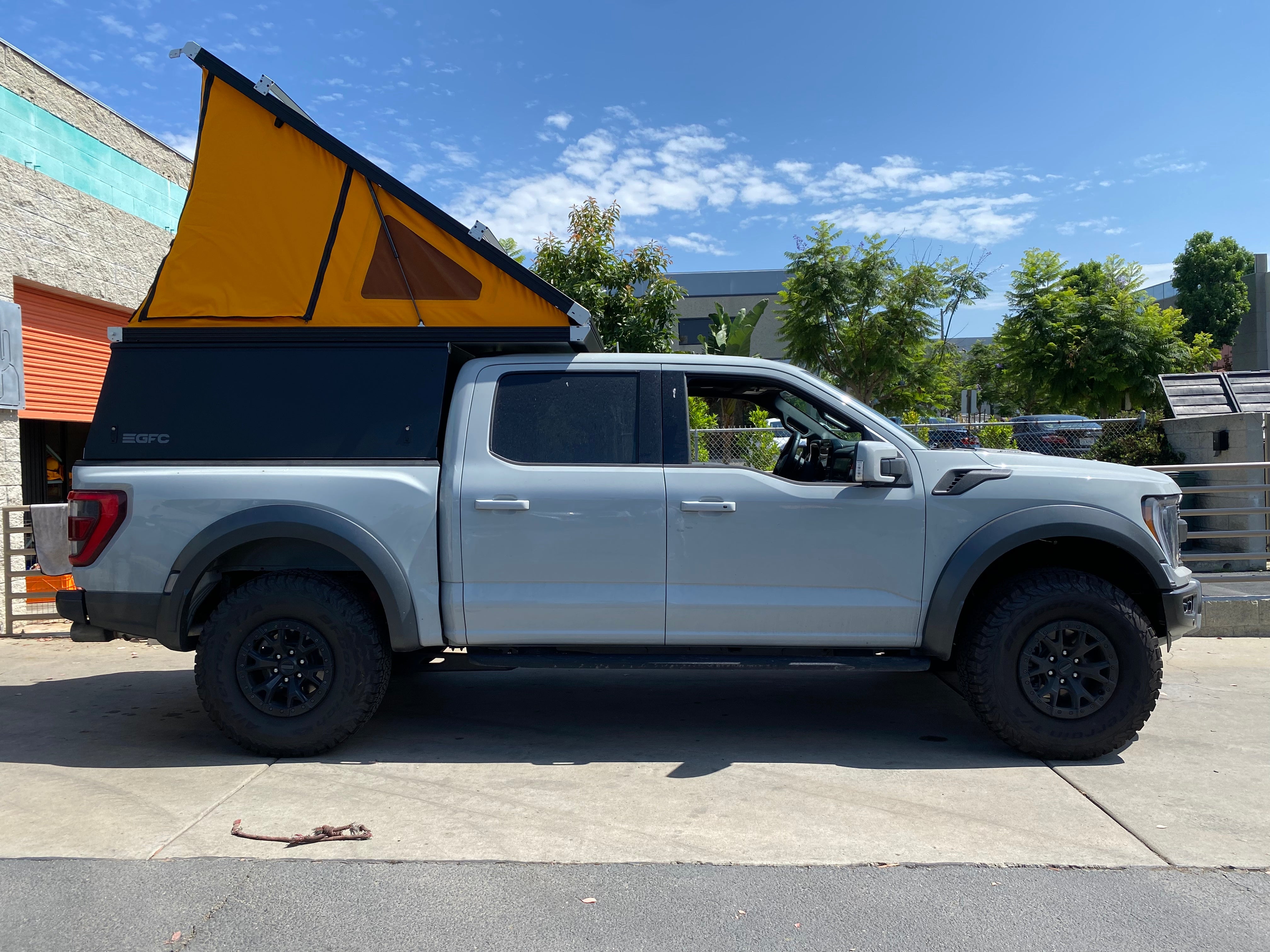 F150 Raptor With Shell 2023 Ford F150 Raptor Rooftop Tent (RTT) - Build #5394 - GoFastCampers