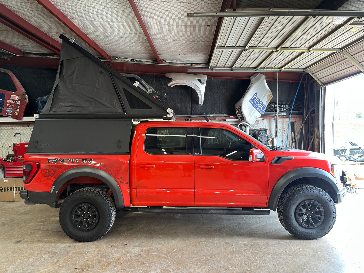 Camper Shell Raptor R Sema 2023 Ford F150 Raptor Camper - Build #7879 – GoFastCampers