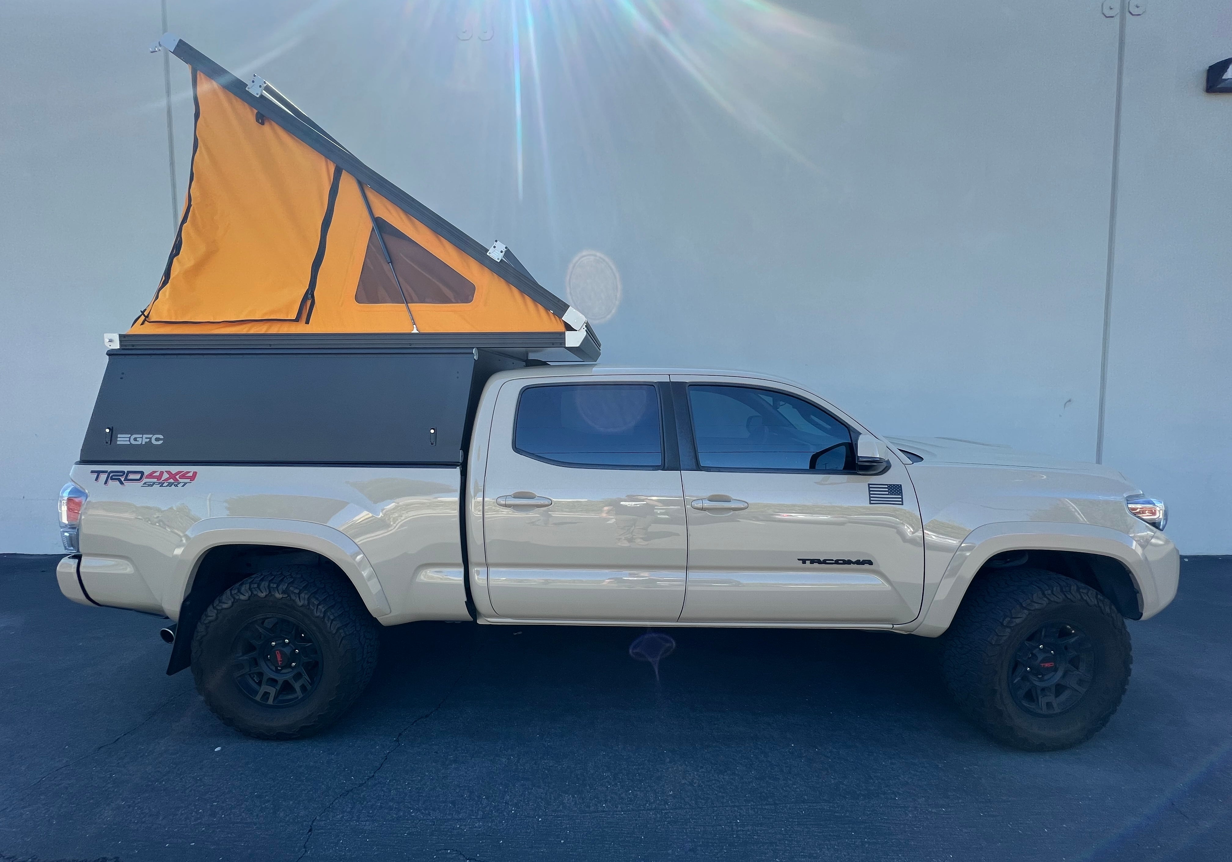 2017 Toyota Tacoma Camper - Build #4863