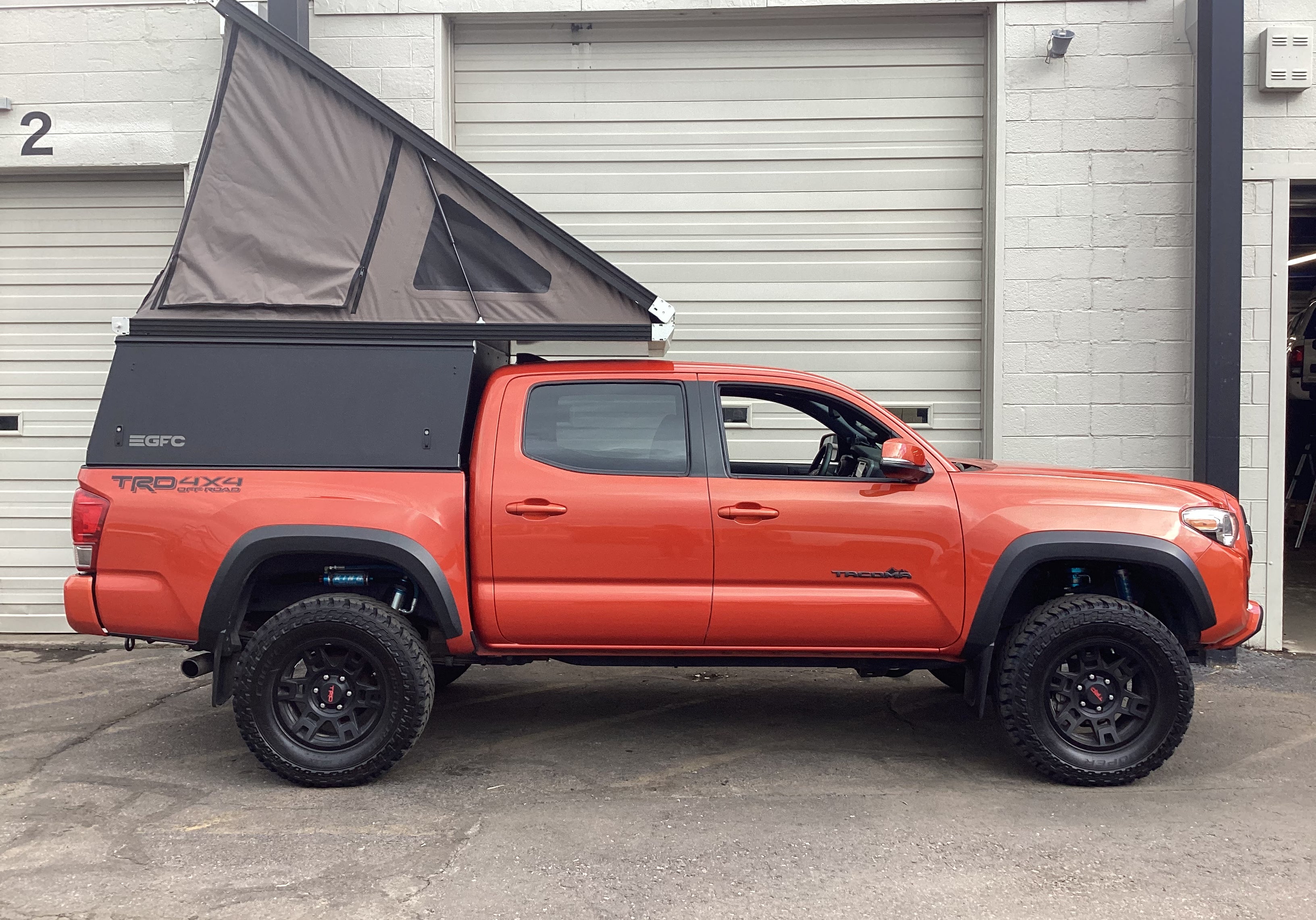 2017 Toyota Tacoma Camper - Build #5216