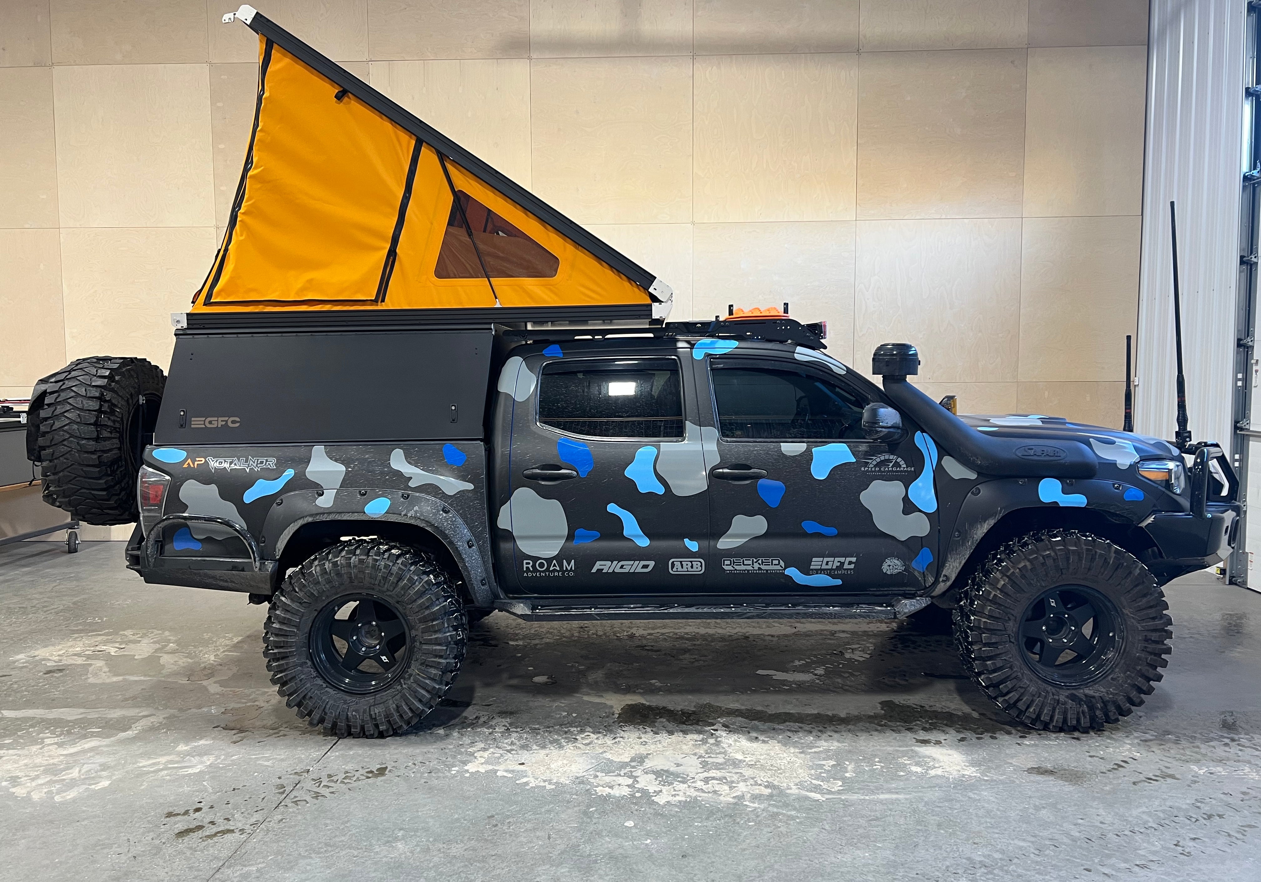 2020 Toyota Tacoma Camper - Build #4893