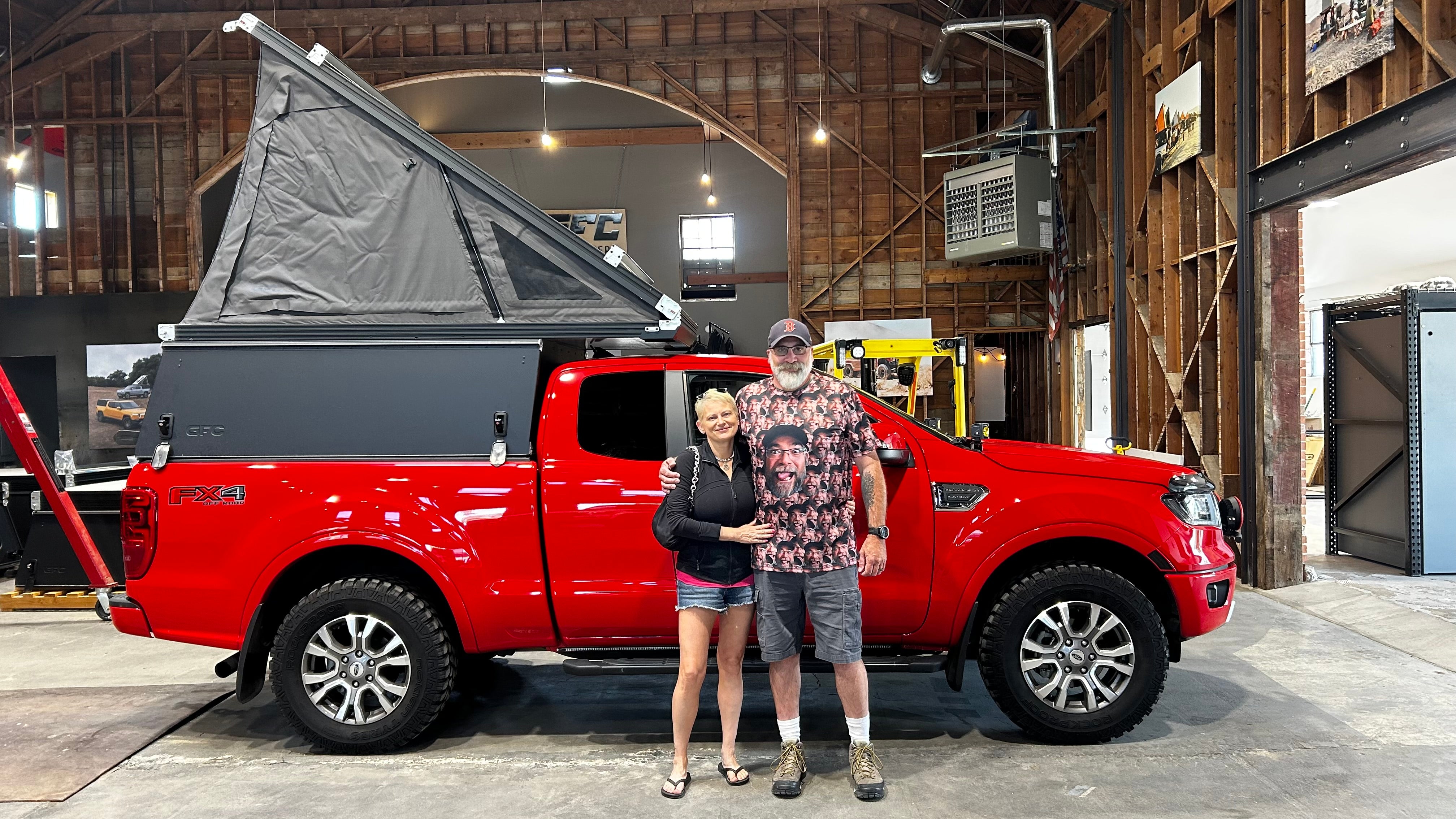 2022 Ford Ranger Camper - Build #7473