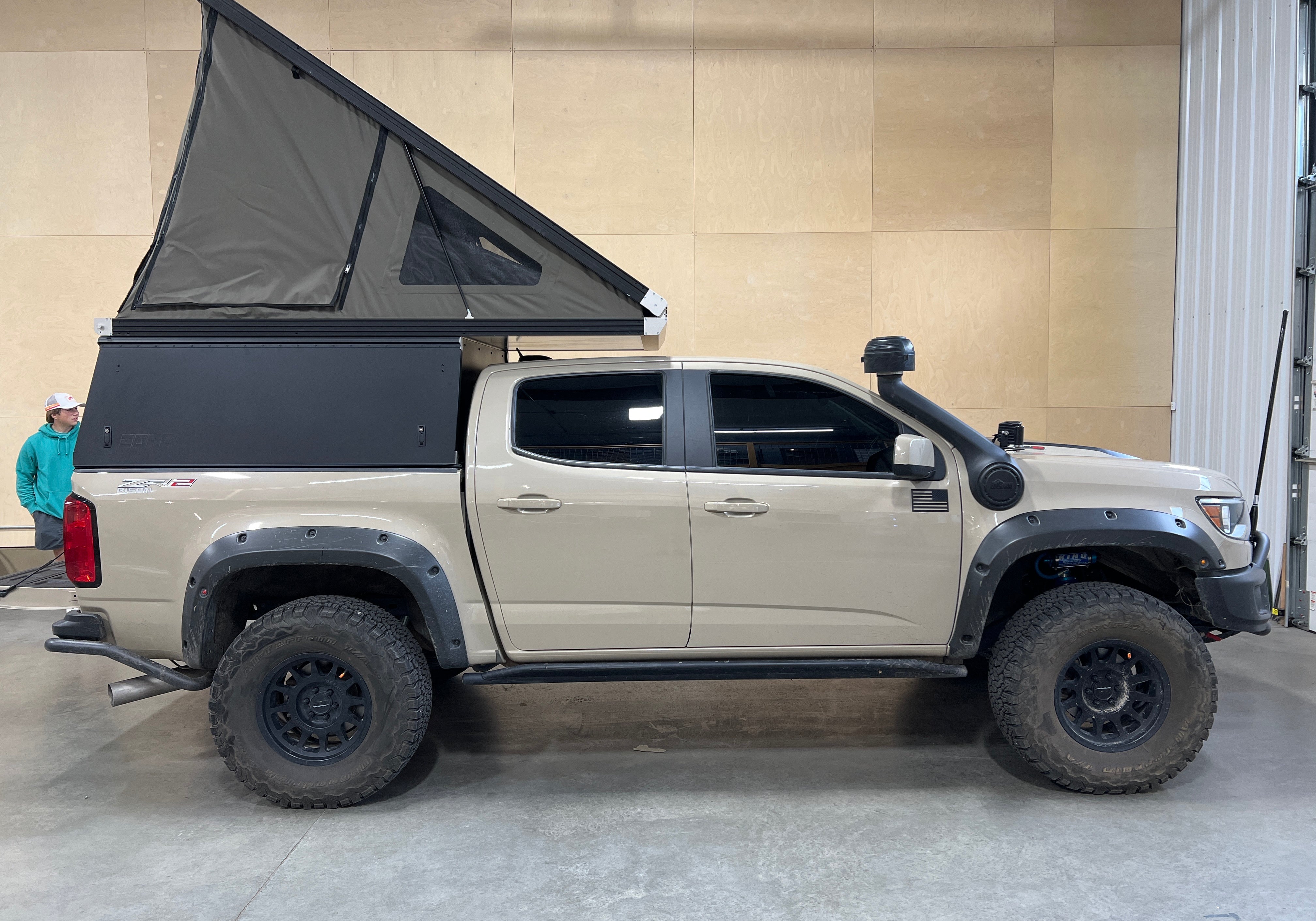 2020 Chevrolet Colorado Camper - Build #4242