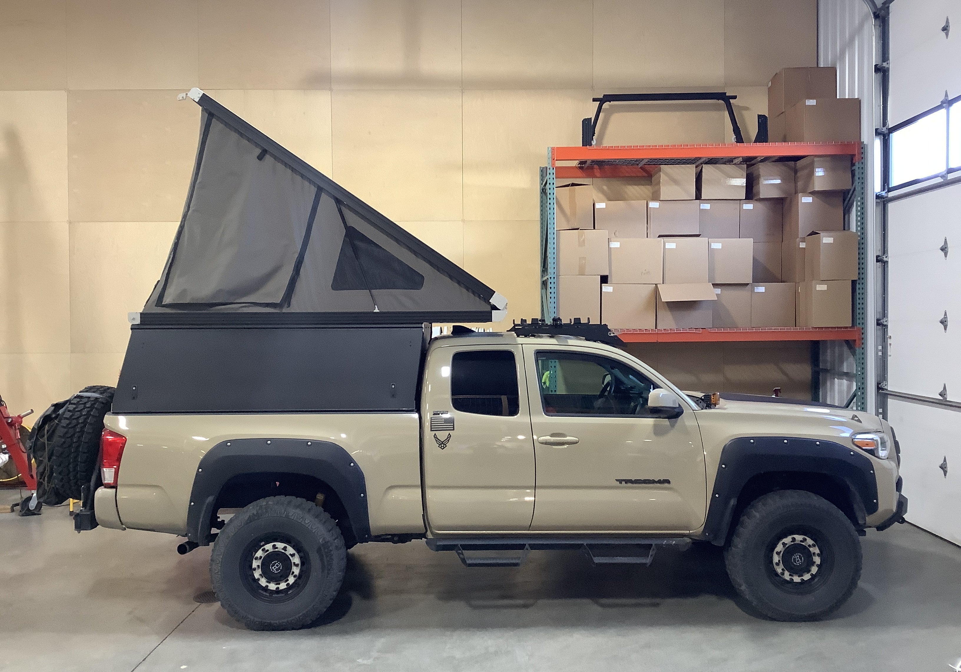 2017 Toyota Tacoma Camper - Build #3845