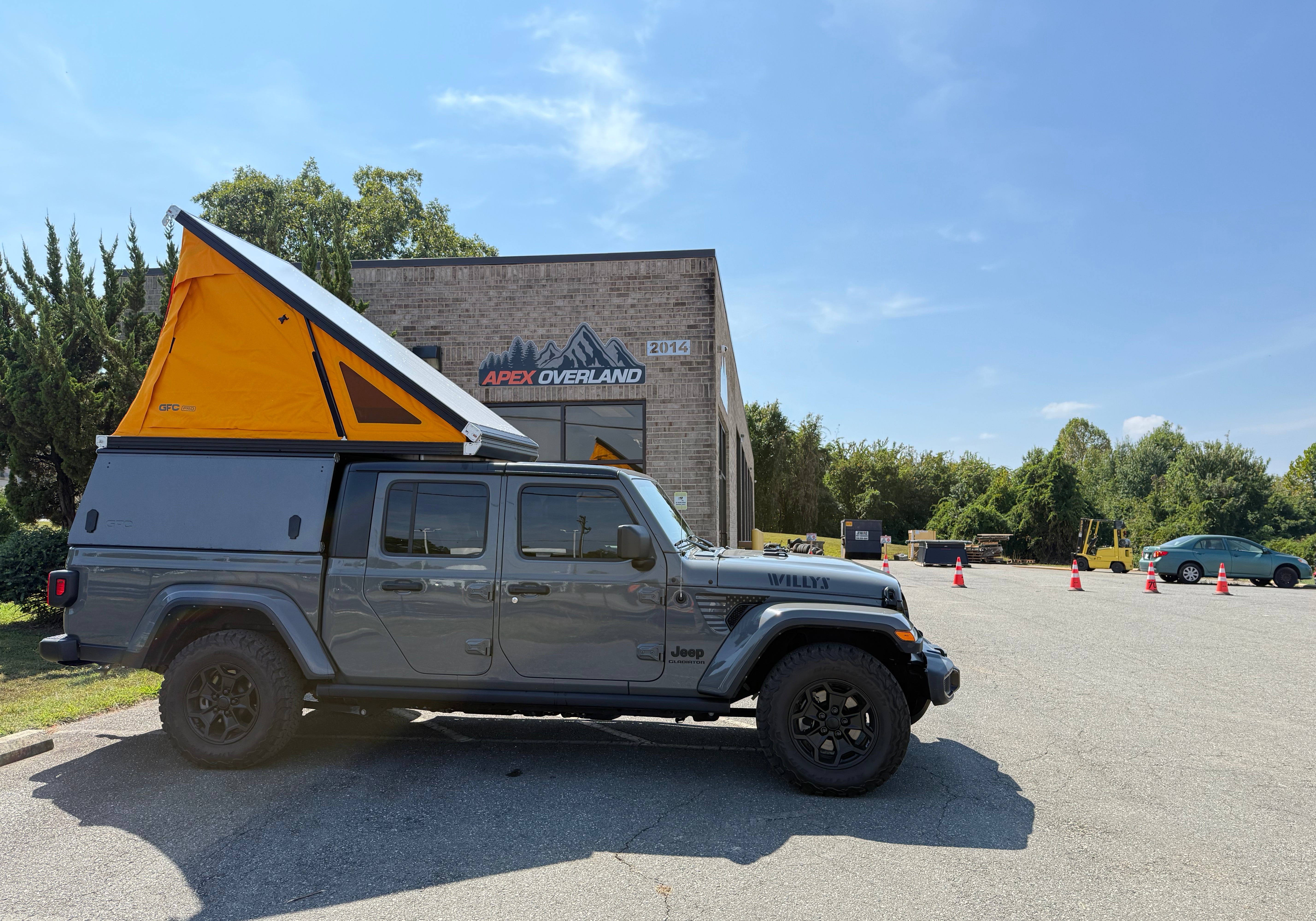 2021 Jeep Gladiator Camper - Build #7731