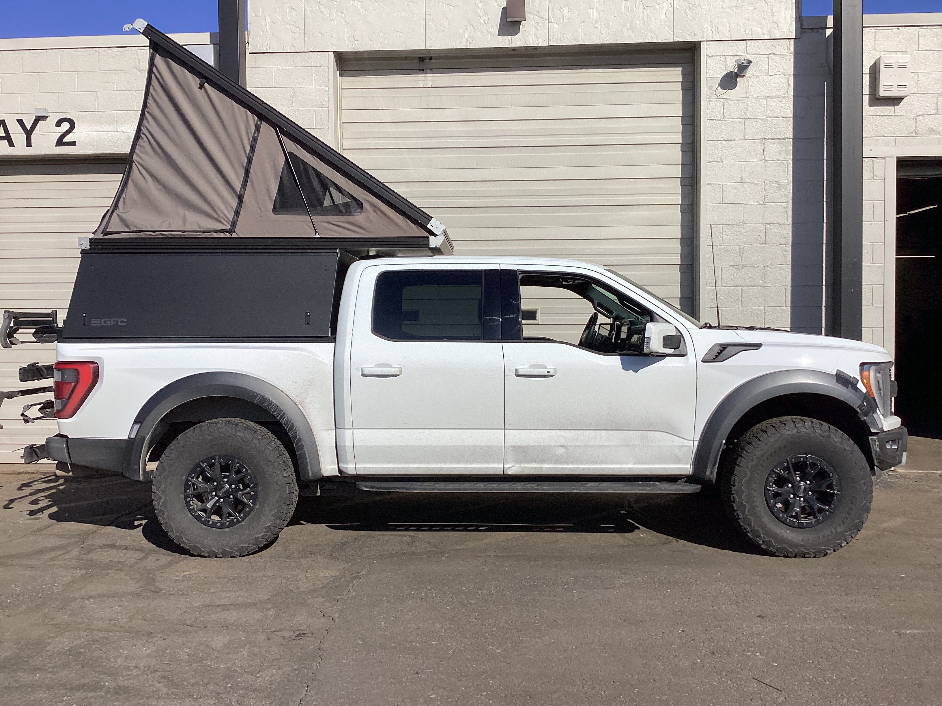 Fastback Shell For Raptor 2023 Ford F150 Raptor Camper - Build #5853 – GoFastCampers