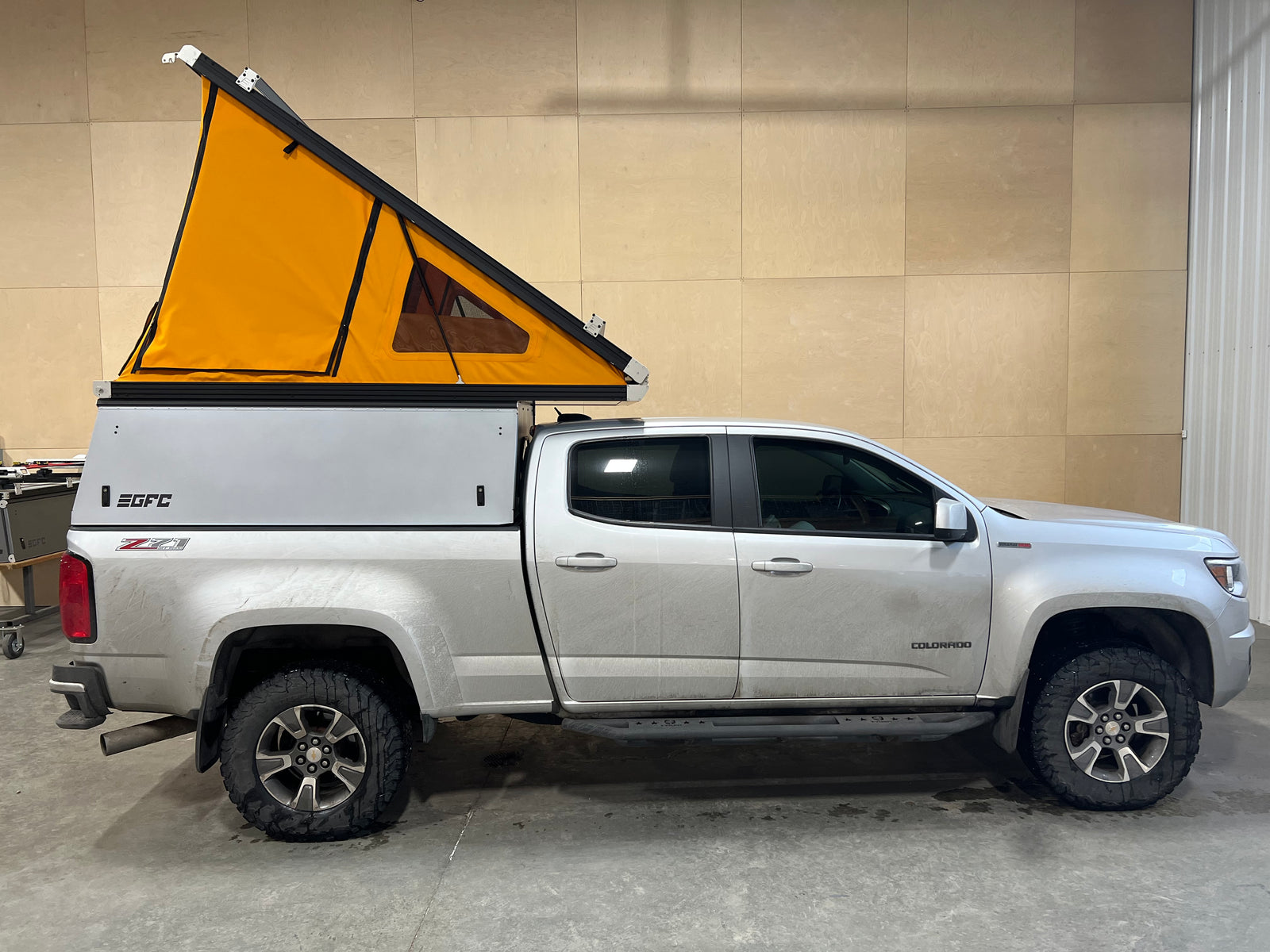 2017 Chevrolet Colorado Camper - Build #4545 - GoFastCampers