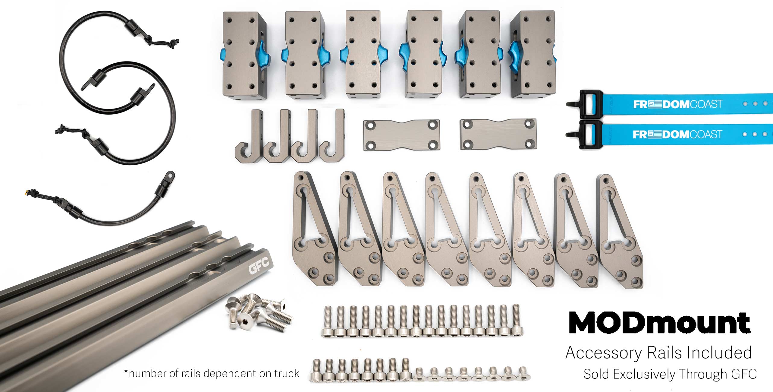 GFC Rail System with Freedom Coast MODmount Pro Pack